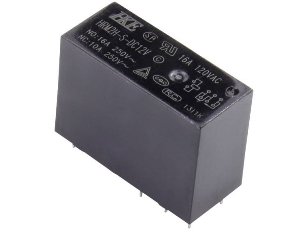 Hke Hrm2h-S-Dc12v-C Print-Relais 12 V/Dc 16 A 1 X Wechsler 1 St