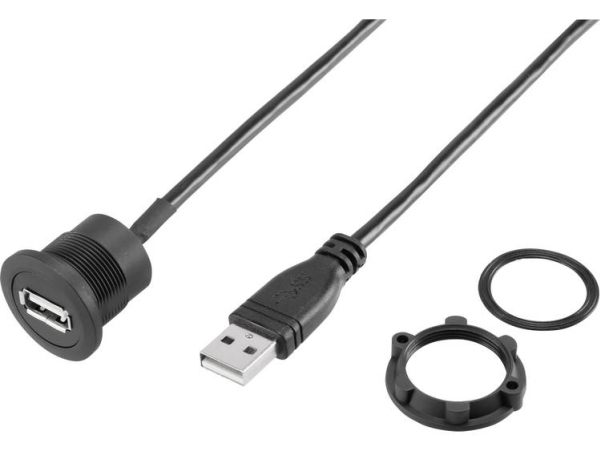 Tru Components Usb-20-Bk En Usb Indbygget Sokkel 2.0 Indhold: 1 Stk