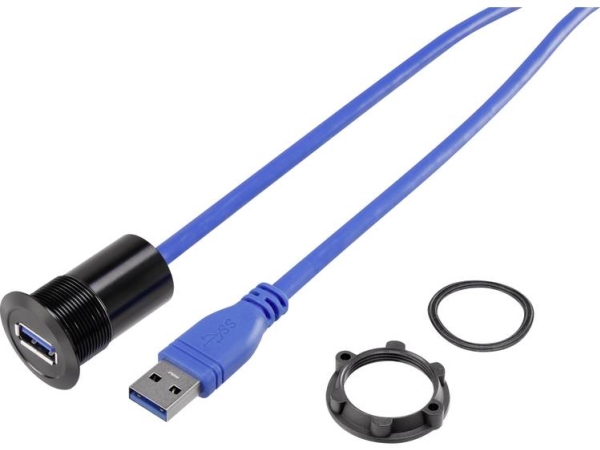 Tru Components Usb-21 En Usb Indbygget Sokkel 3.0 Tilslutning, Indbygning Indhold: 1 Stk