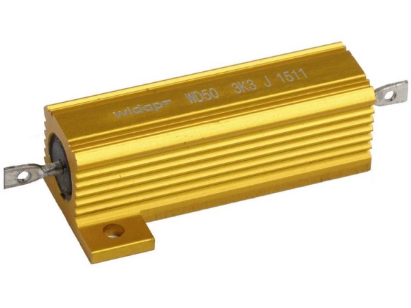 Widap 160085 Trådmodstand 39 Ω I Kabinettet 50 W 5 % 1 Stk