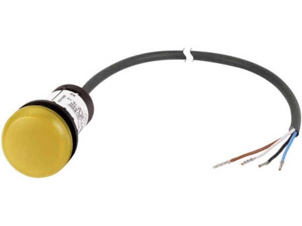 Eaton C22-L-Y-24-P62 Signallys Flad Gul 24 V Dc/Ac 1 Stk