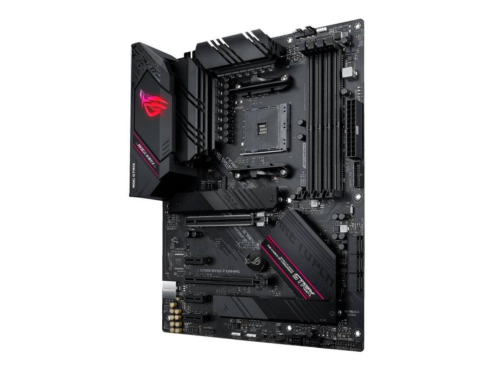 Asus Rog Strix B550-F Gaming - Bundkort - Atx - Socket Am4 - Amd B550 Chipset - Usb-C Gen2, Usb 3.2 Gen 1, Usb 3.2 Gen 2 - 2.5 Gigabit Lan - Onboard