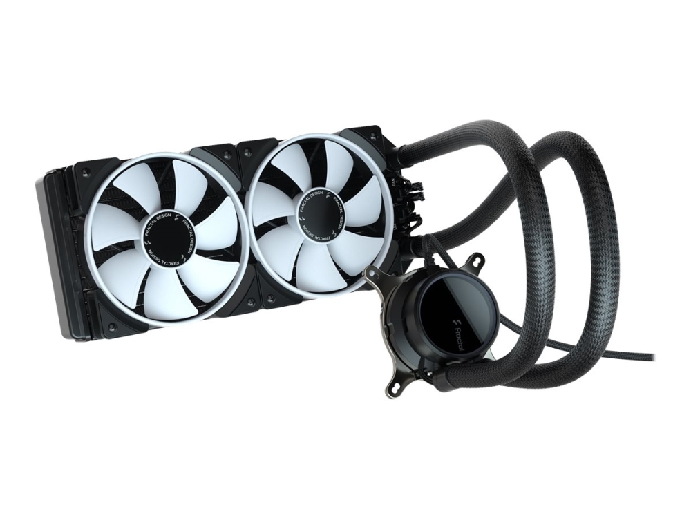 Fractal Design Celsius+ S24 Prisma, All-In-One-Flüssigkeitskühler, Schwarz
