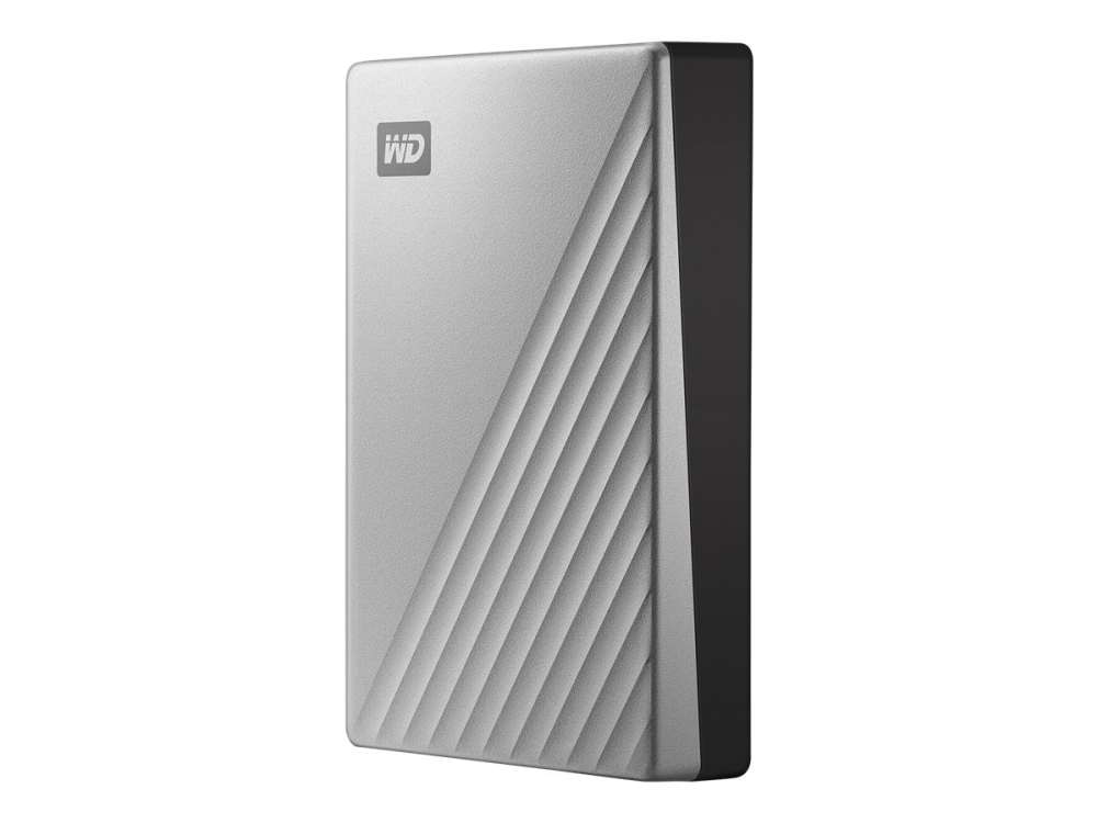 Wd My Passport Ultra For Mac Wdbpmv0050bsl - Harddisk - Krypteret - 5 Tb - Ekstern (Bærbar) - Usb 3.1 (Usb-C Stikforbindelse) - 256-Bit Aes - Sølv