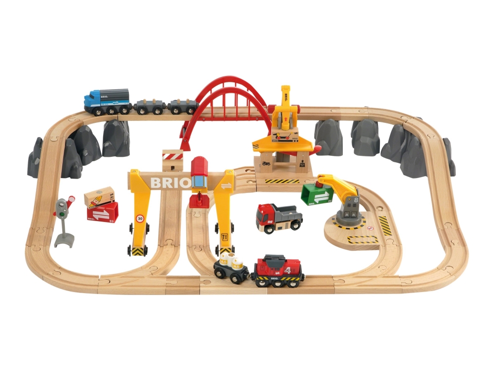 Brio Unisex Eisenbahn-Set Frachten Set Deluxe Mehrfarbig Baby Größe 81 X 56 Mm - Image 2