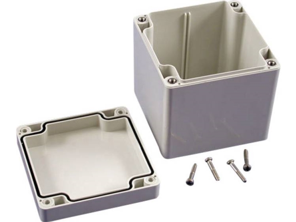 Hammond Electronics Hammond Electronics 1554Eegy Universalkabinet 90 X 90 X 90 Abs Grå 1 Stk