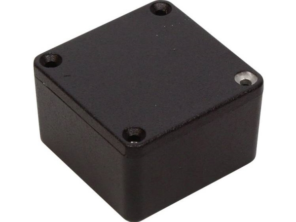 Hammond Electronics Hammond Electronics 1590Mmbk Universal Cabinet 50 X 50 X 31 Aluminium Schwarz 1 Stück