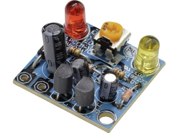 Kemo B092 Blinkleuchten-Bausatz Modell: Bausatz 6 V/Dc, 9 V/Dc, 12 V/Dc