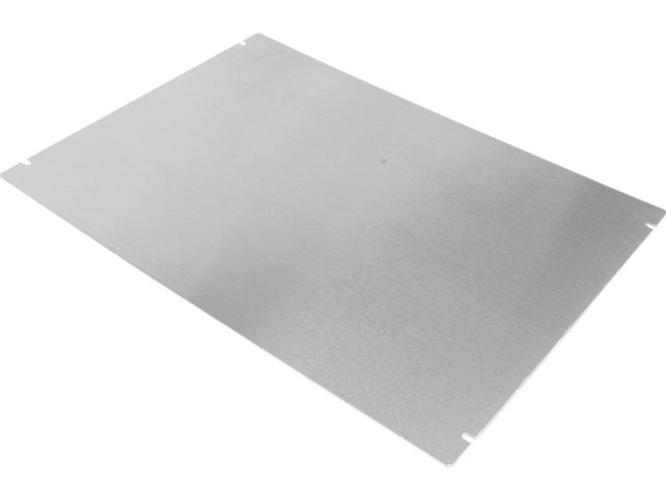 Hammond Electronics 1434-1712 Gulvplade (L X B X H) 432 X 305 X 1 Mm Aluminium Natur 1 Stk