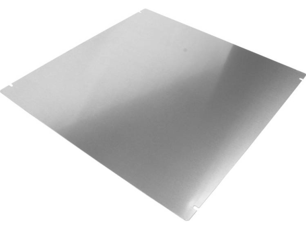 Hammond Electronics 1434-1717 Gulvplade (L X B X H) 432 X 432 X 1 Mm Aluminium Natur 1 Stk