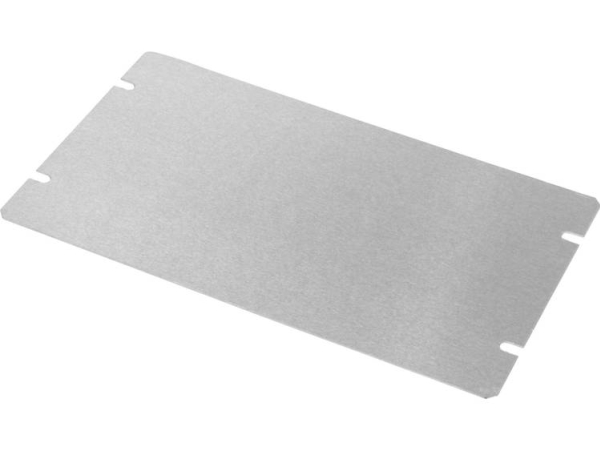 Hammond Electronics 1434-845 Gulvplade (L X B X H) 203 X 114 X 1 Mm Aluminium Natur 1 Stk