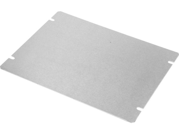 Hammond Electronics 1434-86 Gulvplade (L X B X H) 203 X 152 X 1 Mm Aluminium Natur 1 Stk