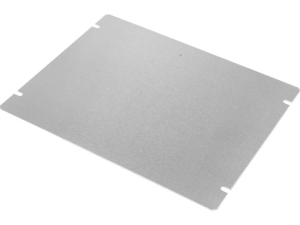 Hammond Electronics 1434-97 Gulvplade (L X B X H) 229 X 178 X 1 Mm Aluminium Natur 1 Stk