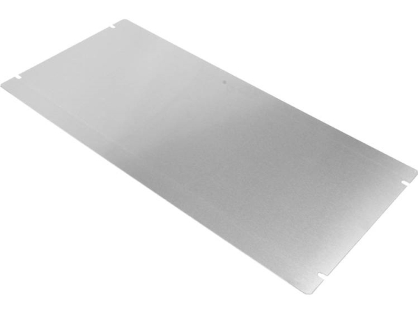 Hammond Electronics 1434-178 Gulvplade (L X B X H) 432 X 203 X 1 Mm Aluminium Natur 1 Stk