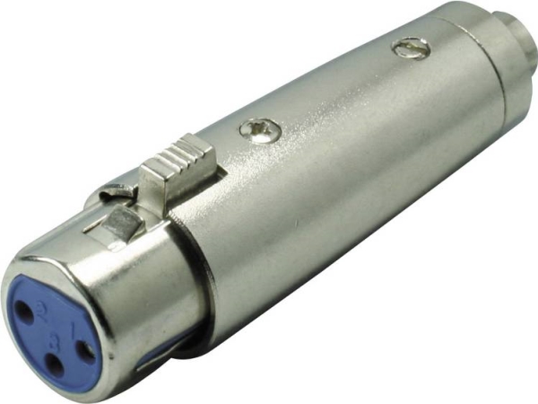 Kash Xlr Adapter Xlr Anschluss - Cinch Buchse Mono Poltal:3 1 Stück