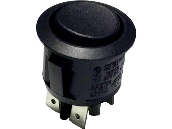 Tru Components 701352 Vippekontakt R13-244D B/B 250 V/Ac 8 A 2 X On/Off/On Klikkende/0/Klikkende 1 Stk