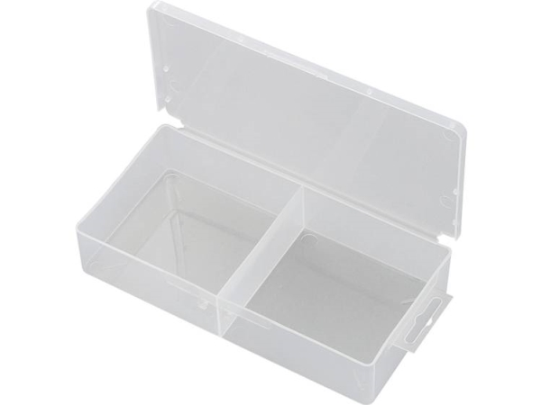 Tru Components Sg817-02 Sortimentbox (L X B X H) 173 X 86 X 35 Mm, Anzahl Fächer: 2, Feste Unterteilung