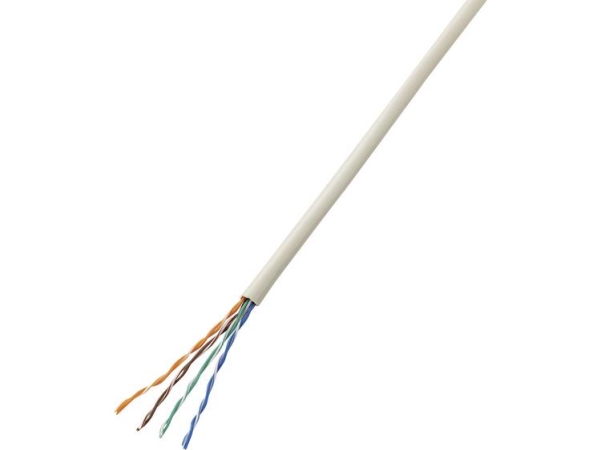 Tru Components 1567183 Telefonkabel J-Y(St)Y 4 X 2 X 0,60 Mm Grå 50 M