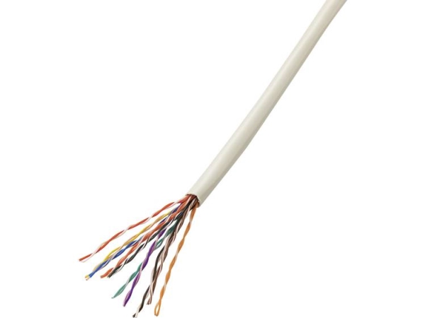 Tru Components 1567184 Telefonkabel J-Y(St)Y 10 X 2 X 0,60 Mm Grå 50 M