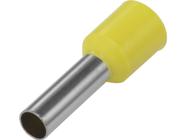 Tru Components 1091278 Kabelschuhe 6 Mm² Teilisoliert Gelb 100 Stk.