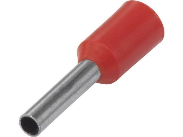 Tru Components 1091298 Kabelschuhe 10 Mm² Teilisoliert Rot (100 Stk)