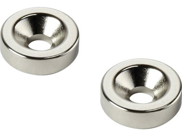 Tru Components D25t5-M5 Permanent-Magnet Ring (Ø X H) 25 Mm X 5 Mm N35 Grænsetemperatur (Max.): 80 °C