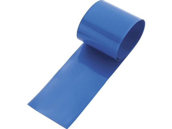 Tru Components 1570886 Batteri-Krympeslange Uden Lim Blå 44 Mm 22 Mm Krympningshastighed:2:1 1 Stk