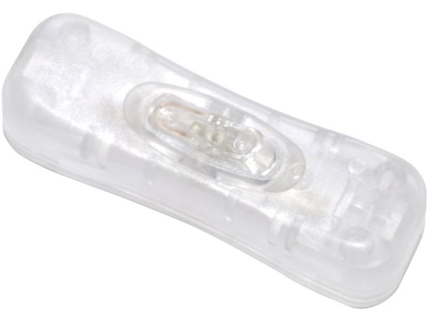 Tru Components Snorafbryder Transparent 1 X Off/On 2 A 1 Stk