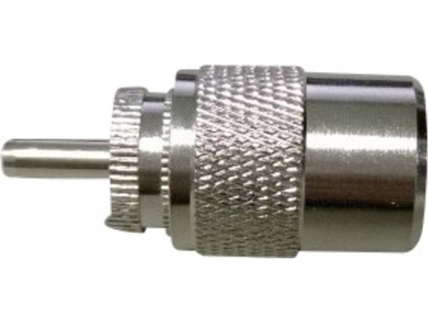 Uhf-Konnektor Stik, Lige 75 Ω 1 Stk.