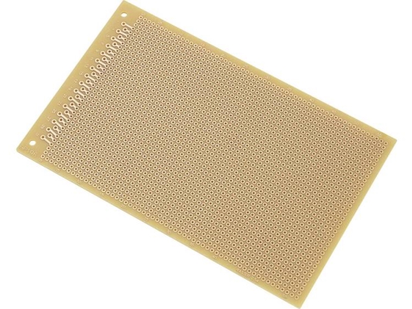 Tru Components Su527453 Europlatine Hartpapier (L X B) 16 X 10 Cm 35 Μm Rastermaß 2,54 Mm 1 Stk
