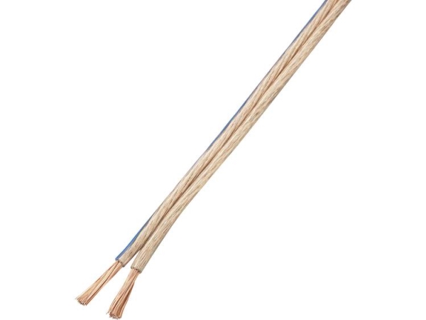 Tru Components 1571459 Lautsprecherkabel 2 X 4 Mm² Transparent 10 M