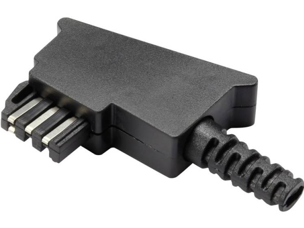 Tru Components Gm02f Tae-Byggesæt Stik, Vinklet Sort Indhold: 1 Stk