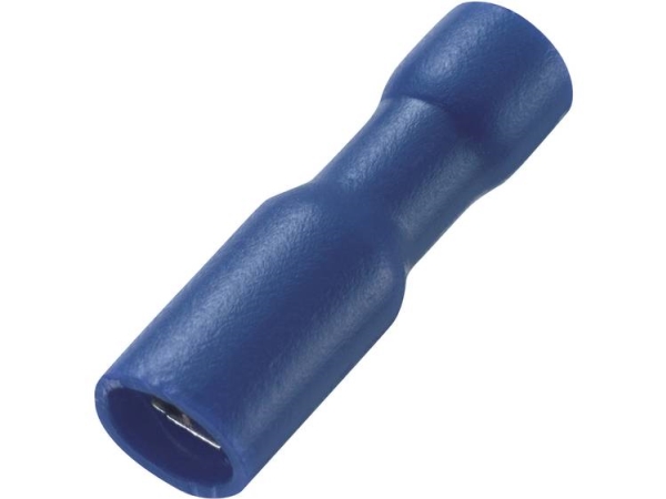 Tru Components 1572195 Rundstikmuffer 0.50 Mm² 1.50 Mm² Stift-Diameter: 4 Mm Helisoleret Rød 100 Stk