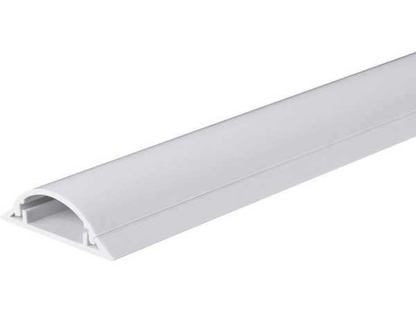 Tru Components Kabelbro 1572567 Pvc Hvid Antal Kanaler: 1 1000 Mm Indhold: 1 M