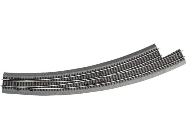 H0 Rocoline (Med Ballast) 42568 Kurvesporskifte, Venstre 1 Stk