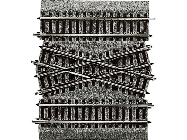 H0 Rocoline (Med Ballast) 42598 Dobbeltskinneforbindelse 115 Mm 1 Stk