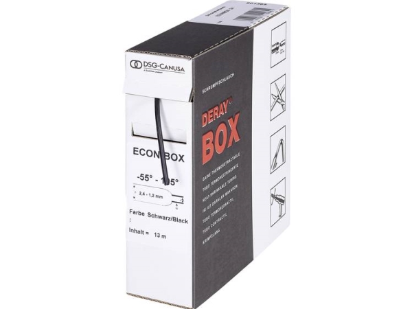 Dsg Canusa 8610048702 Krympeslange Uden Lim Grå 4.80 Mm 2.40 Mm Krympningshastighed:2:1 8 M