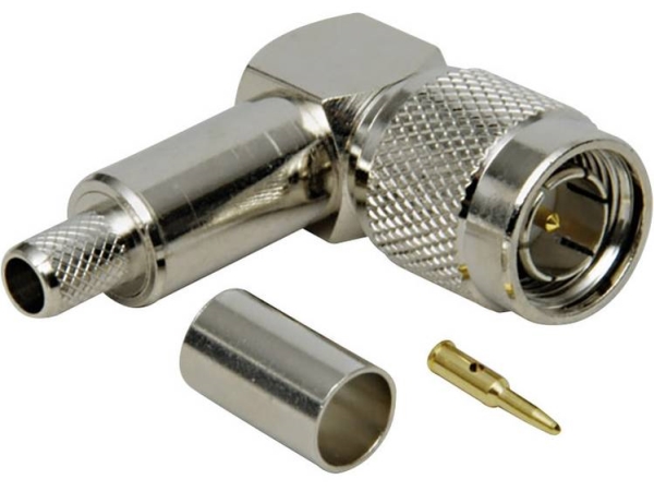 Tru Components 1577812 Tnc-Stecker Stecker, Gewinkelt 50 Ω 1 St
