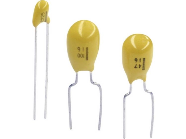 Tancap Ca42-226M035bb Tantal-Kondensator Tht 5 Mm 22 Μf 35 V 20 % (B X H) 7.2 Mm X 14 Mm 1 Stk
