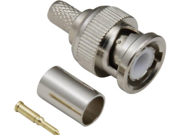 Tru Components 1579272 Bnc-Stecker Stecker, Gerade 50 Ω 1 St