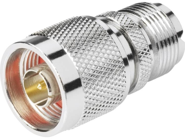 Tru Components 1579331 N-Adapter N-Stecker - Uhf-Stecker 1 Stück