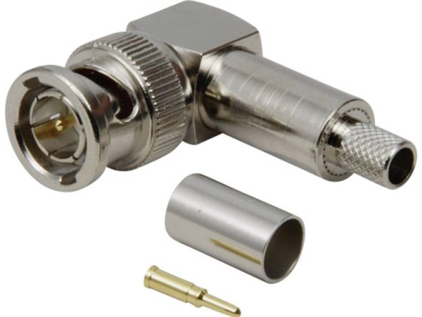 Tru Components 1579402 Bnc-Stecker Stecker, Gewinkelt 50 Ω 1 Stück