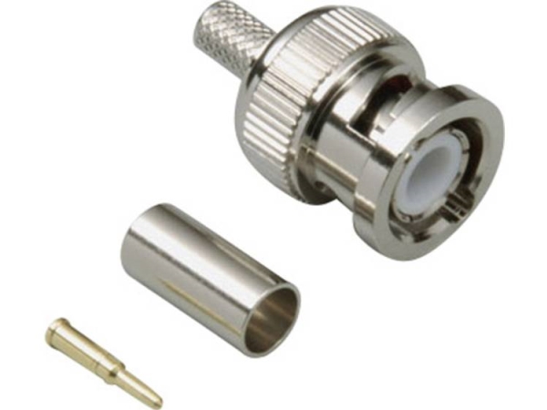 Tru Components 1579461 Bnc-Stecker Stecker, Gerade 50 Ω 1 St