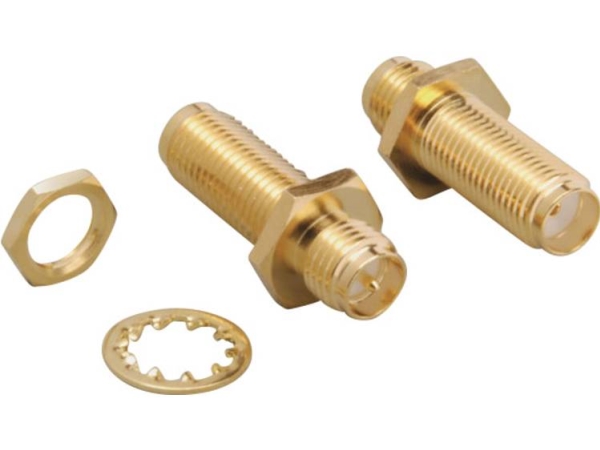 Tru Components 1579576 Sma-Rückwärtsadapter Sma-Rückwärtsflansch - Sma-Rückwärtsflansch 1 Stk