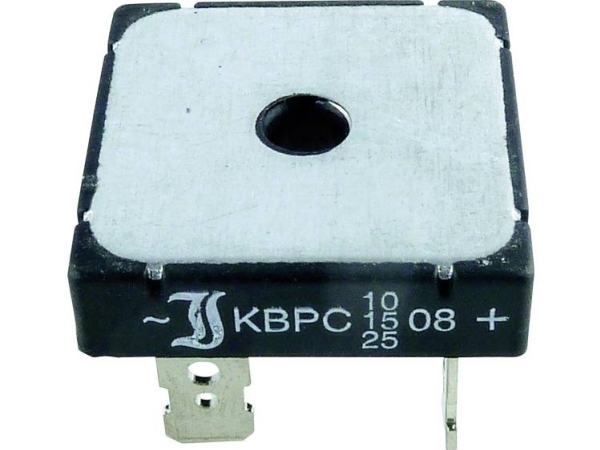 Tru Components Tc-Kbpc10/15/2504Fp Brückengleichrichter Kbpc 400 V 25 A Einphasen