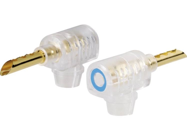 Tru Components Bananenstecker Stift, Gewinkelt, Stiftdurchmesser 4 Mm Rot (1 Stk.)