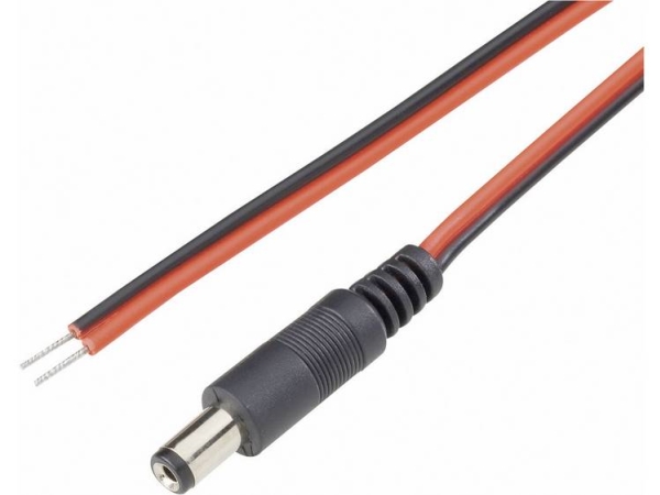 Tru Components Lavvolt-Anschlusskabel, Offene Enden 4 Mm, 1,7 Mm, 1,7 Mm, 2,00 M