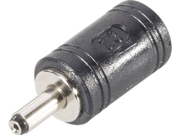 Tru Components Lavvoltsadapter Lavspændingsstik - Lavspændingstilslutning 3.5 Mm 1.3 Mm 5.6 Mm 2.5 Mm 1 Stk