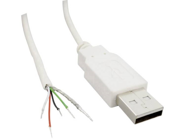Usb A Stecker 2.0 Mit Offenem Kabelende Usb A Stecker 2.0 1582674 Tru Components Inhalt: 1 Stück