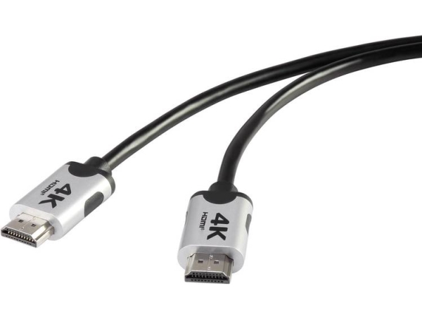 Speaka Professional Premium Hdmi 4K/Ultra-Hd Anschlusskabel [1X Hdmi-Stecker - 1X Hdmi-Stecker] 3 M Schwarz Speaka Professional (Sp-6344140)